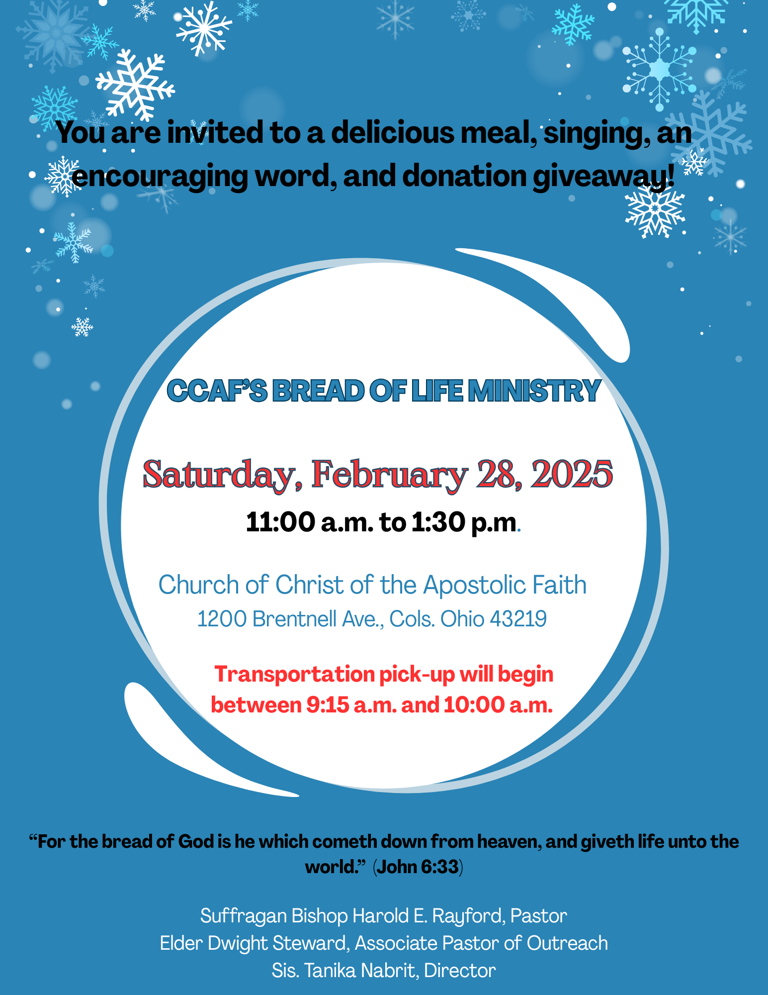 bread of life flyer 2.28.26